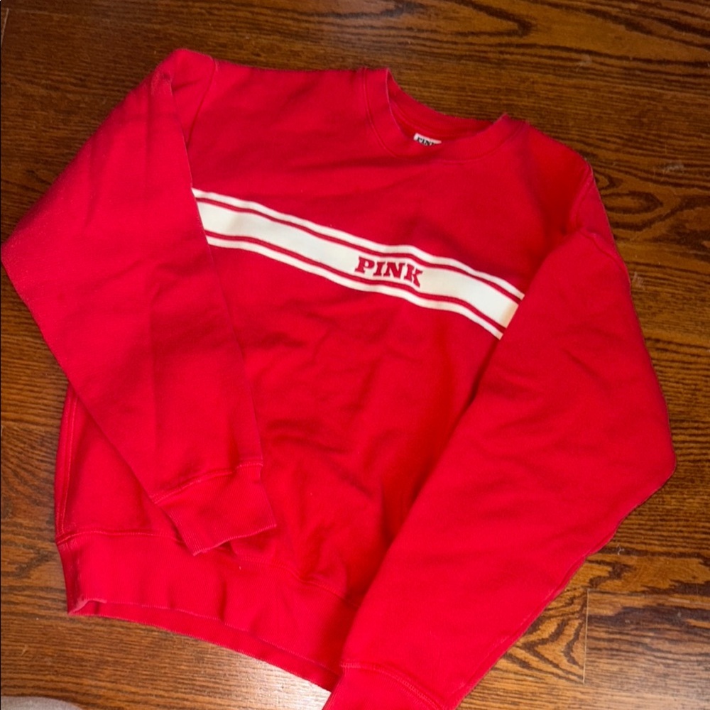 PINK Victoria's Secret Bold Red Top